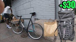 Fixed Gear Food Delivery Lunch Rush $30 Tip