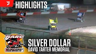 David Tarter Memorial  NARC 410 Sprints at Silver Dollar Speedway 62924  Highlights