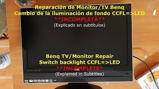 Reparación Parcial Monitor Benq