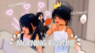 MORNING ROUTINE AVEC LES JUMELLES SUR BERRY AVENUE ROBLOX