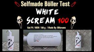  Böller Test   White Scream 100  Made By Blitzrums  Kat F4  NEM100 g  Made in Germany