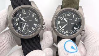 Bertucci Americana Field Watch - Titanium Sapphire and Assembled in the USA