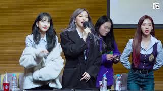 191207 신나라레코드 용산전자랜드점 우주소녀 As You Wish 팬싸인회 초반부 은서 Focus By 호이호잇우정