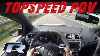 VW POLO WRC - TOPSPEED 280+ KmH POV Acceleration Autobahn  40 Perform