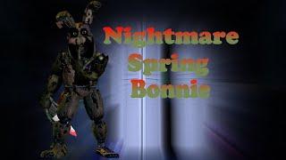 Nightmare Spring Bonnie FNAF Speed Edit