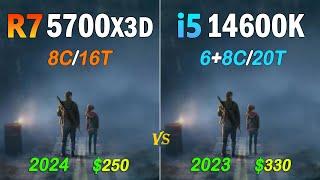 AMD Ryzen 7 5700X3D VS. i5 14600K - How Much Difference Between Them?