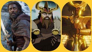 Evolution of Heimdall updated in Cartoons & Movies Marvel Comics