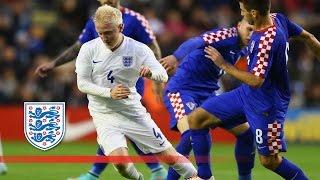 England U21s 2-1 Croatia  Goals & Highlights