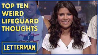 Top Ten Thoughts Going Through A Lifeguards Mind  Letterman