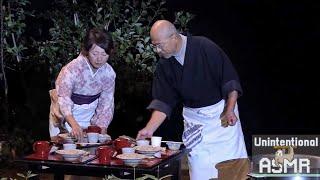 Unintentional ASMR  Traditional Japanese Soba Noodle Maker Satisfying Cutting & Prep Sounds