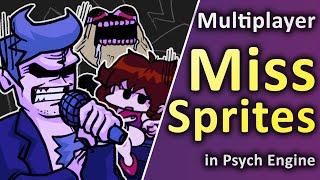 FNF Multiplayer Miss Sprites in Psych Engine + Download