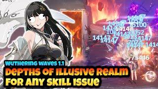 Depths of Illusive Realm For Any Skill Issue  Wuthering Waves 1.1