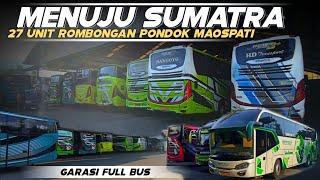 GARASI HANDOYO FULL 27 BUS HANDOYO MENUJU MAOSPATI