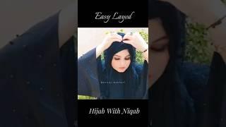 Hijab With Niqab Style  niqab tutorial #niqab #hijab #hijabstyle #shorts