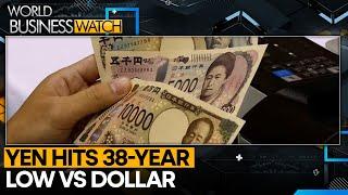 Yen drops to weakest level since 1986 against US Dollar  World Business Watch  WION