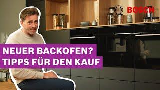 Backofen kaufen Das Wichtigste auf einen Blick  Bosch Serie 8 Backöfen