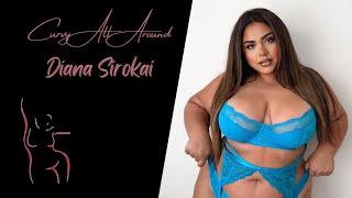 Diana Sirokai Biography Wiki Facts Curvy Model Plus Size Model Height Weight Net Worth