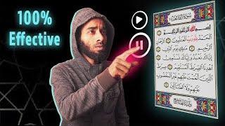 For those still wondering Whats The Best Method to Memorize The Quran