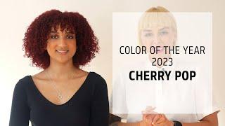 Cherry Pop Goldwell Color of the Year 2023  Fiery Warm Red Hair Color  Goldwell Education Plus