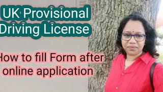 UK Malayalam VlogsHow to fill DVLA form after online application UK Provisional License 