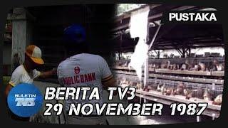 PUSTAKA  Berita TV3  29 November 1987