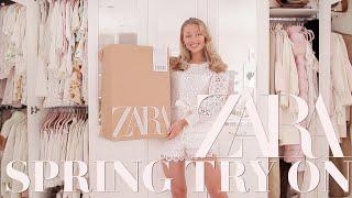 Spring ZARA try on haul 2021   Spring Fashion Edit   Freddy My Love