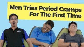 Guys Try Period Cramps SHOCKING RESULTS