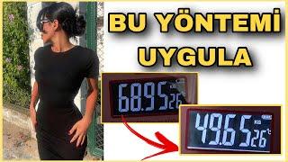 BU YÖNTEM İLE DİYETSİZ 19 KİLO VERDİM