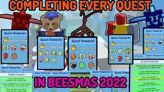 I Completed Every Quest In Beesmas