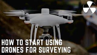 How can YOU start using drones for Surveying - Introducing the Phantom 4 RTK