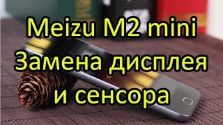 Meizu M2 mini Замена Дисплея и Сенсора
