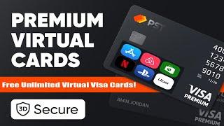 How to Get a Free Unlimited Virtual Credit Card for Free Trials 2024  Get Unlimited Visa Card