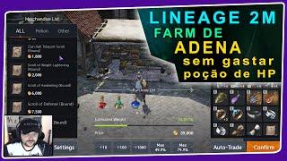 Lineage 2M - Como Farmar Adena Sem Gastar Poção ?? Silver Ranger Gameplay Level 39