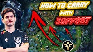 How to CARRY the map as a Support - ft. G2 Mikyx