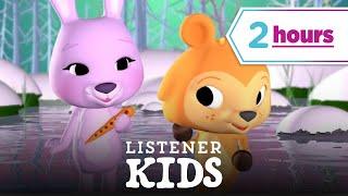 2 Hours of Christian music videos for toddlers  Jesus Loves Me + MORE Listener Kids