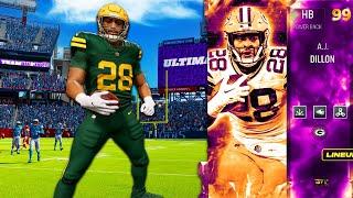 Golden Ticket AJ Dillon is UNSTOPPABLE in Madden 24