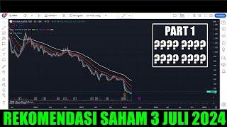 PART 1 Rekomendasi Swing trading Scalping saham hari Rabu 3 Juli 2024 - ???? ???? ???? ????