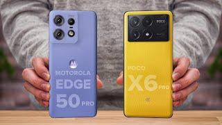 Motorola Edge 50 Pro Vs Poco X6 Pro  Full Comparison  Which one is Best?