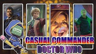 10th & Rose \ 6th & Peri  \ 13th & Yasmin \ Master Multiplied  Doctor Who EDH  Casual Commander