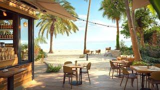 Seaside Cafe Jazz Music with Relaxing Jazz Music and Sea Wave Sounds to Relax and Sleep