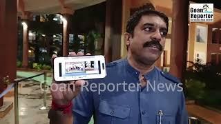 Goan Reporter News MLA Vijai Sardesai speaks on Monsoon Assembly Session Day 05.