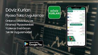 Döviz Kurları Uygulaması Canlı Dolar Euro Sterlin Anlık Grafik Takip Uygulaması.  Ücretsiz İndir