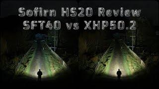 Sofirn HS20 Headlamp SFT40 vs XHP50.2 Review Dual LEDs USB C