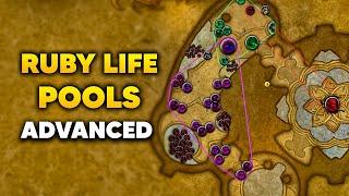 Advanced RUBY LIFE POOLS Route Walkthrough and Tech Explained  Dragonflight Season 4 M+