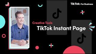 Creative Tools TikTok Instant Page