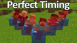 TOP 3000 PERFECT TIMING MOMENTS IN MINECRAFT When the Timing is PERFECT...