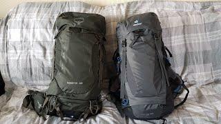 Osprey Kestrel 38 vs Deuter Futura Pro 36 Rucksack Review