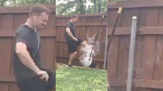 Daughter Pranks Protective Dad w Pressure Washer - Shorts