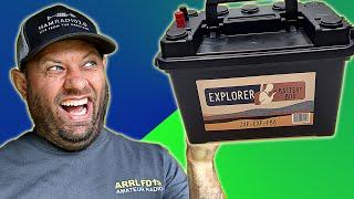 INSANE Battery Box for HAM RADIO Boat Trailer Camper