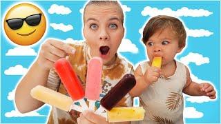 DIY SUMMER POPSICLES *Easy Healthy Toddler Friendly*